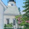 Lilac Time, Dyce Head Light
Watercolor, 4 x 6" 