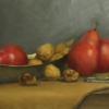 Red Pears and Walnuts
Oil, 10" x 18" 