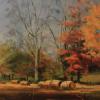 Autumn Hay Bales
Oil, 16" x 20" 