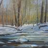 Winter in the Woods
Oil, 24" x 30" 