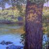 Summer Shade on the Delaware
Oil, 20" x 30" 