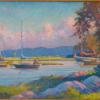 "Coastal Moorings"
Oil, 12" x 20"