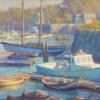 Camden Moorings
Oil, 12 x 16" 