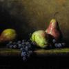 Concord Grapes with Pears
Oil, 9" x 12" 
