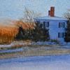 Winter Twilight
Watercolor, 4 x 7" 