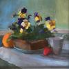 Pansies with Pitcher
Oil, 10.5" x 10.5" 