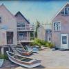 Monhegan Fish Houses
Oil, 12" x 16" 