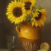 Sunflower Power
Oil, 18" x 14" 