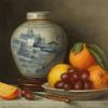 Ginger Jar, Grapes and Oranges
Oil, 12" x 16" 