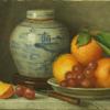 Ginger Jar, Grapes and Oranges, Study
Oil, 5" x 7"