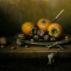 Chestnuts and Persimmons
Oil, 11" x 14" 