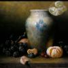 Earthen Vase & Citrus
Oil, 9" x 12" 