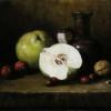 Quince with Sugar Plums
Oil, 8" x 10" 