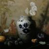 Decorative Vase I 
Oil, 12" x 10" 