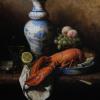 Still Life with Lobster
Oil, 20" x 16"   