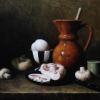 Breakfast
Oil, 11" x 14" 
