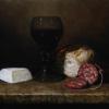 Afternoon Snack
Oil, 12" x 15" 
