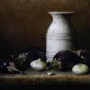 Baby Eggplants
Oil, 9" x 12" 