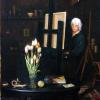 A Painter in His Studio
Oil, 20" x 16"
