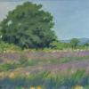 Large Tree in Lavender
Oil, 10" x 12" 