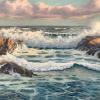 Just Before the Twilight
Pastel, 12" x 16" 