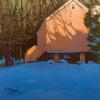 Almost Evening 
Gouache, 10" x 14.25" 
